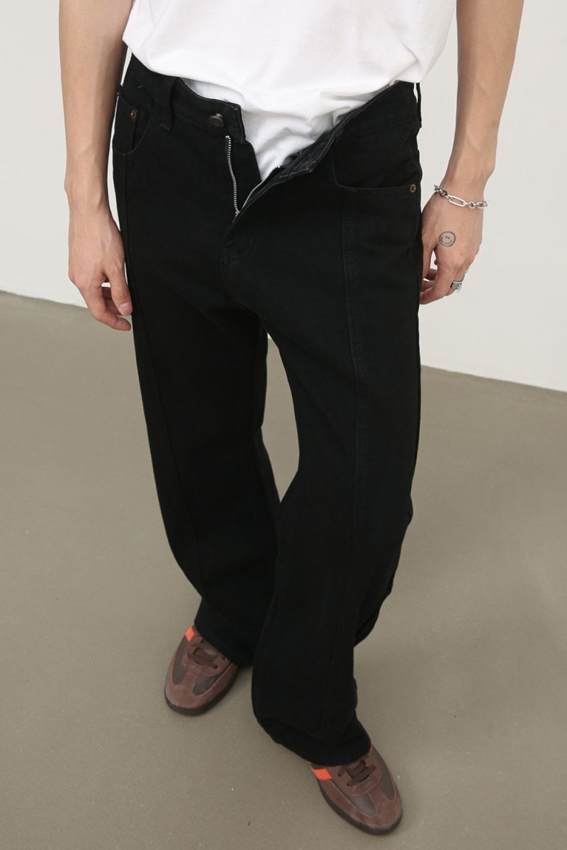 Men's Slim Fit Jeans with Pockets - S. M. & Co.