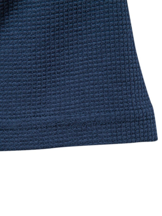 Men's Waffle - Knit Short Sleeve T-Shirt - S. M. & Co.