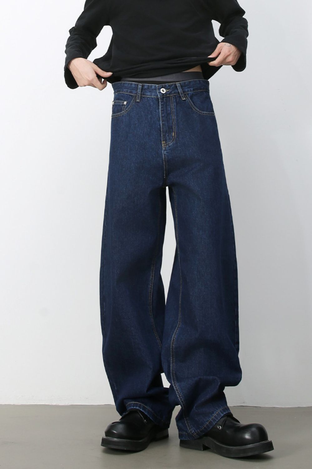 Men's Wide Leg Jeans - S. M. & Co.