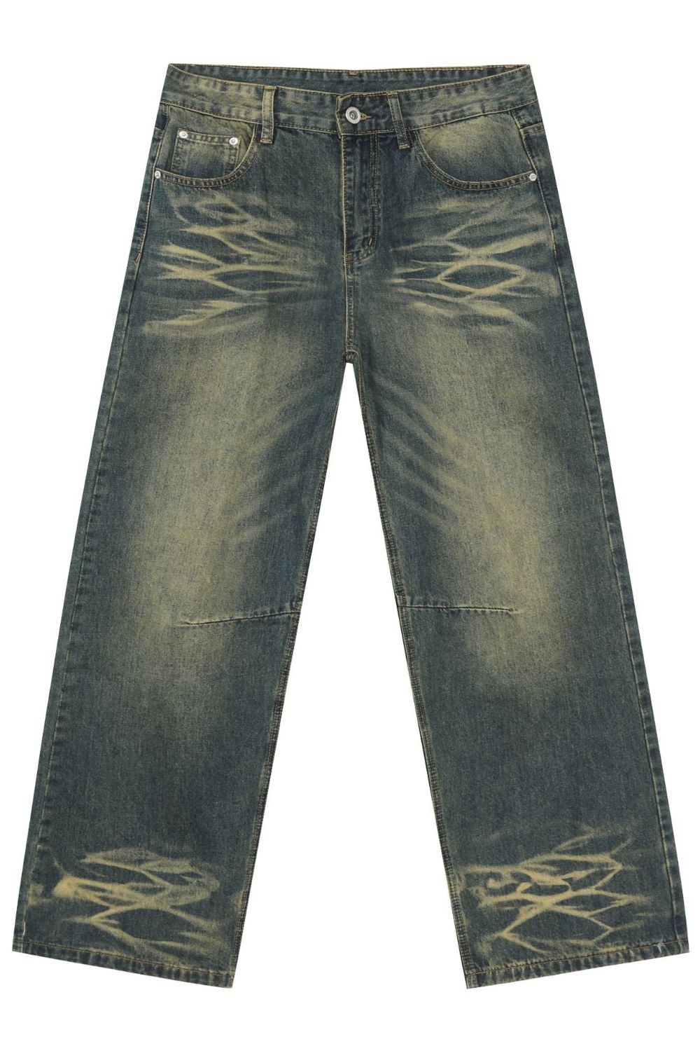Men's Wide Leg Jeans - S. M. & Co.