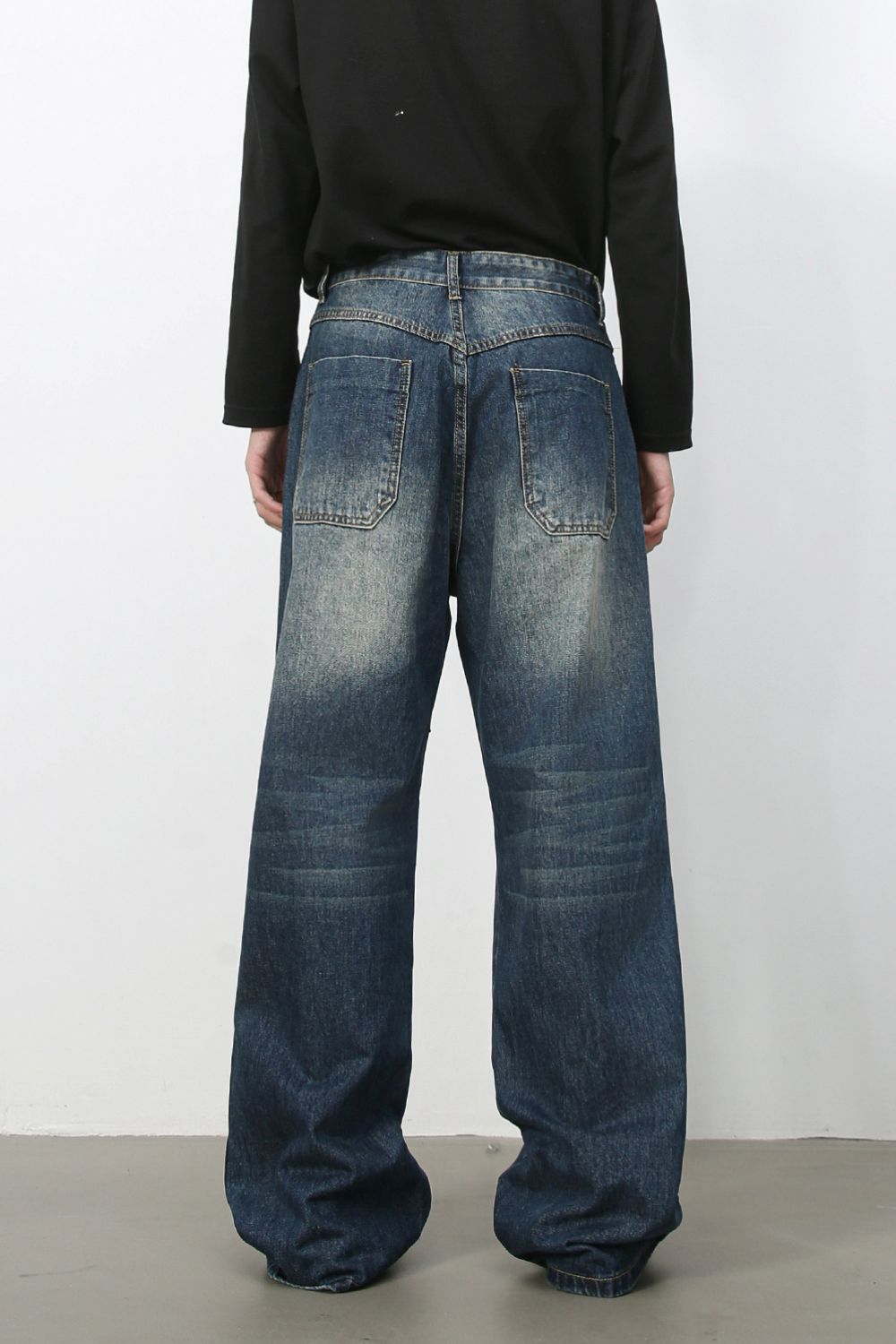 Men's Wide Leg Jeans - S. M. & Co.