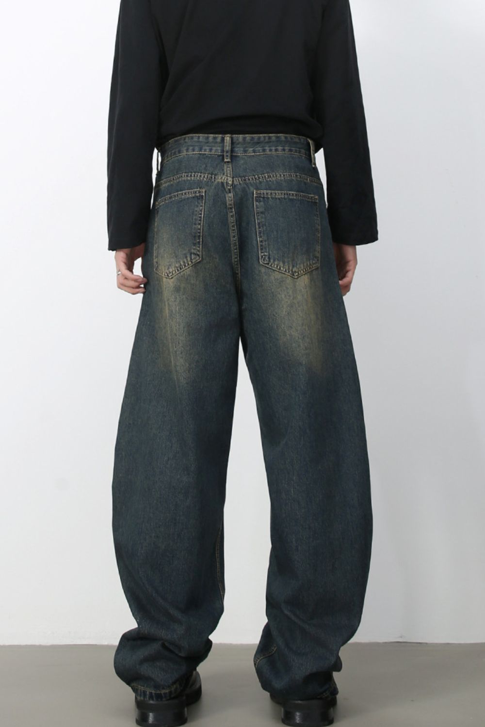 Men's Wide Leg Jeans - S. M. & Co.
