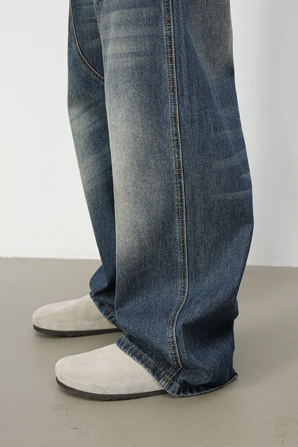 Men's Wide Leg Jeans - S. M. & Co.