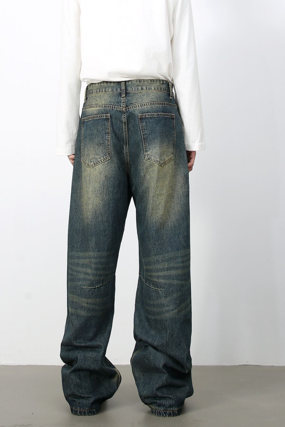 Men's Wide Leg Jeans - S. M. & Co.