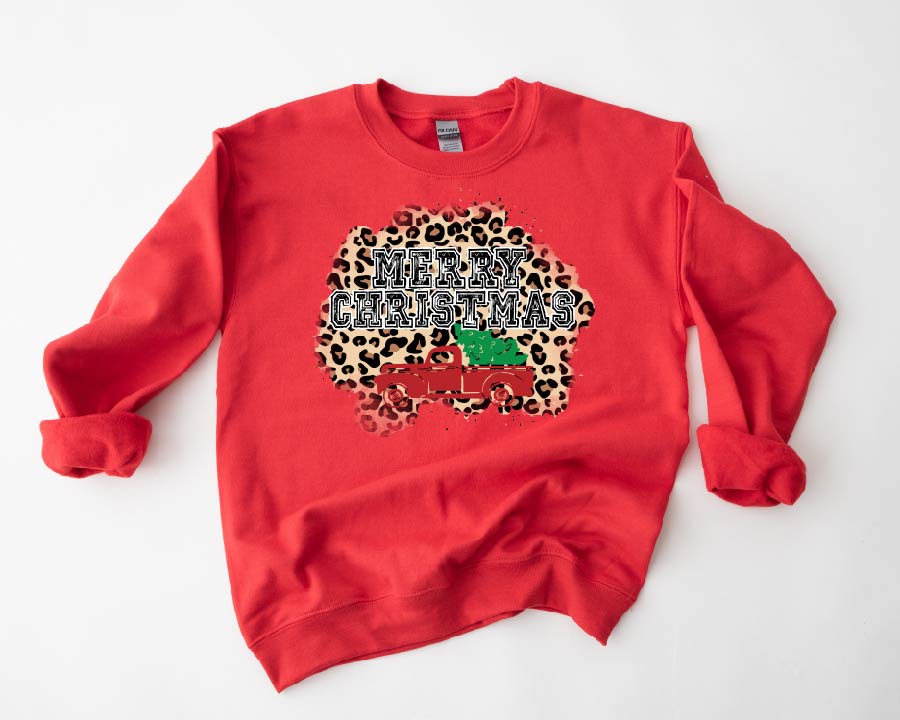 Merry Christmas Leopard - Plain - S. M. & Co.