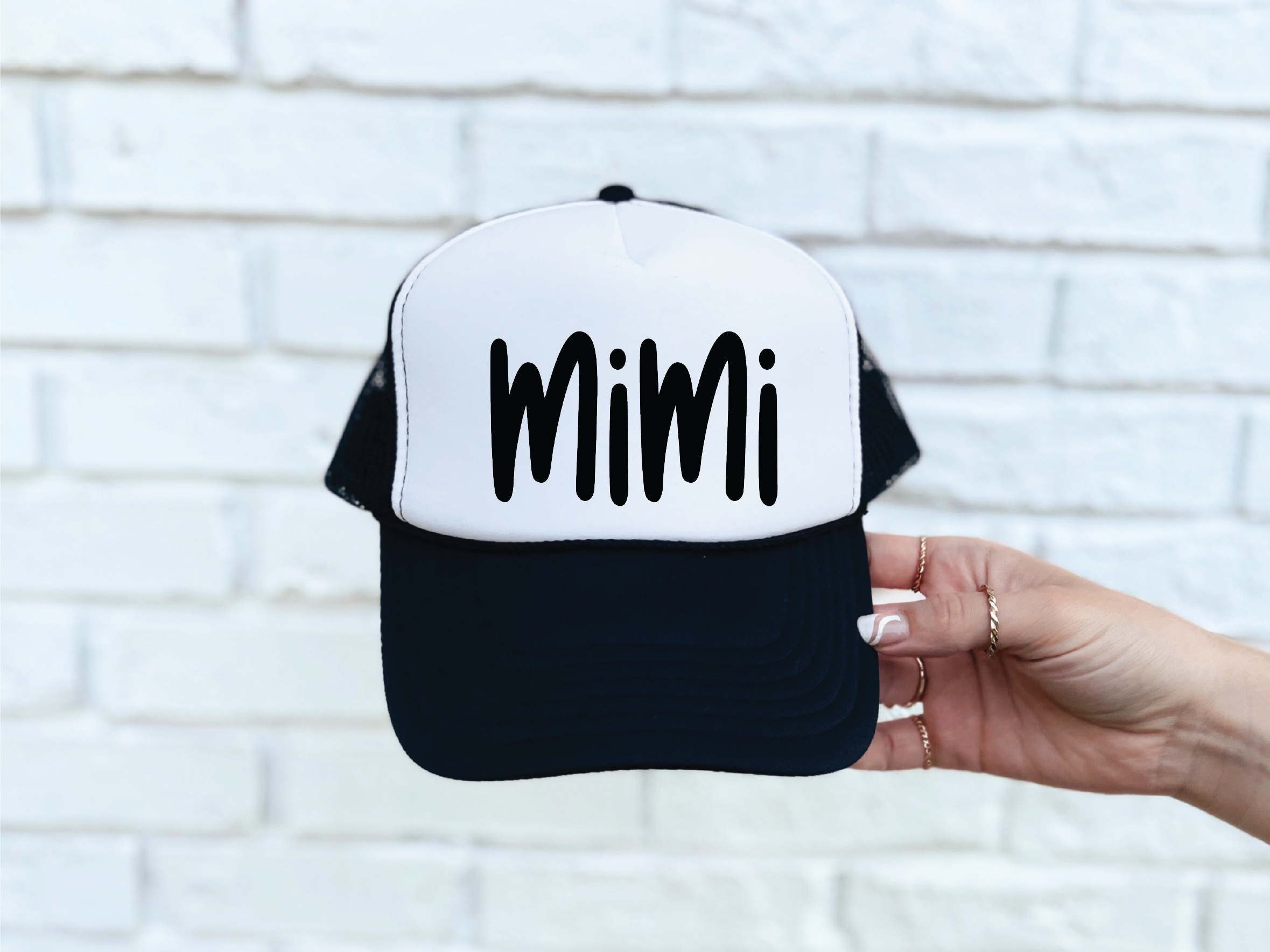 Customizable Name Hat in two color options