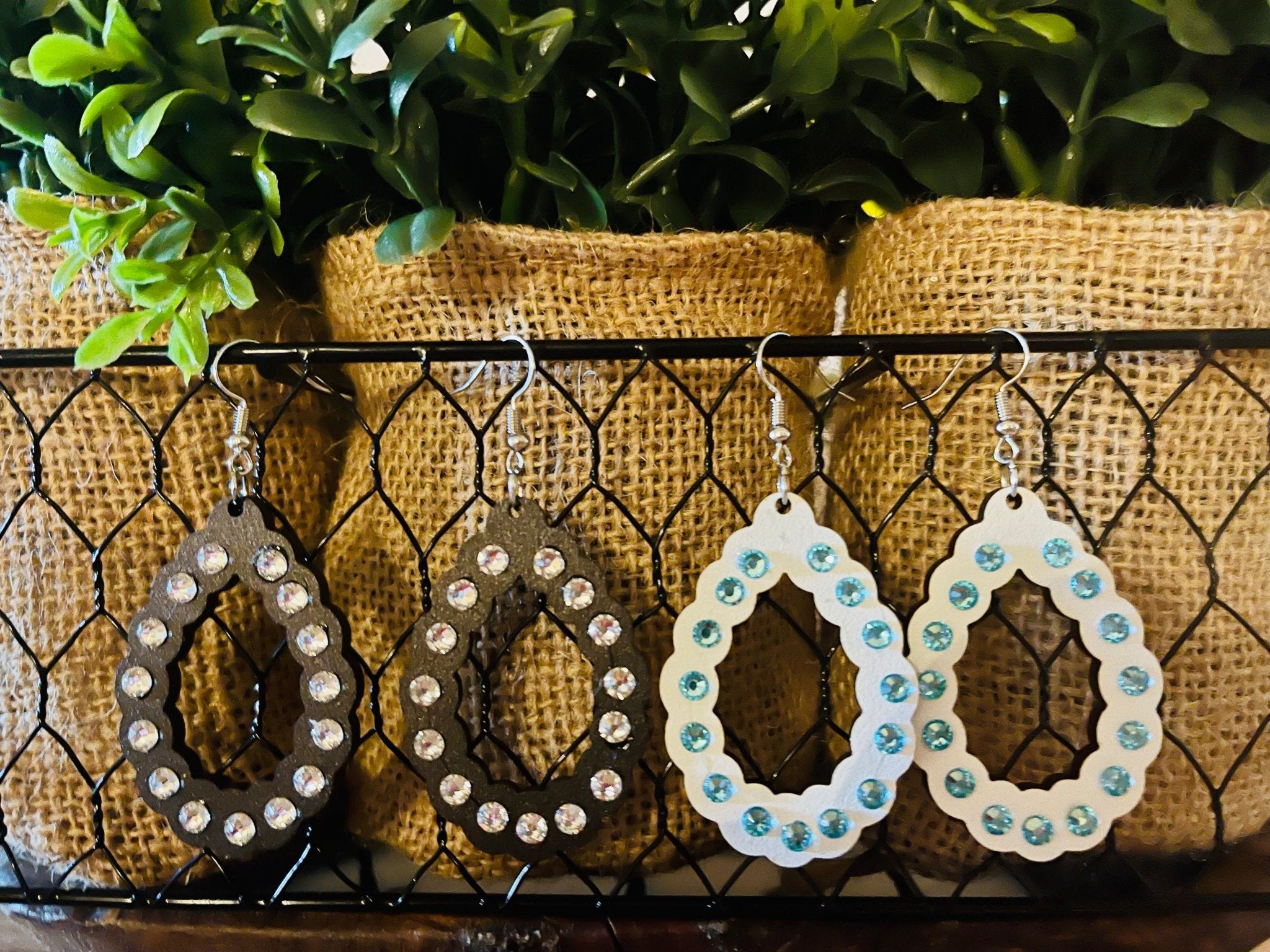 Mini Jeweled Hoops - S. M. & Co. Earrings