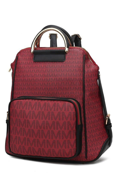 MKF Collection June Printed Women's Backpack - S. M. & Co. Backpack