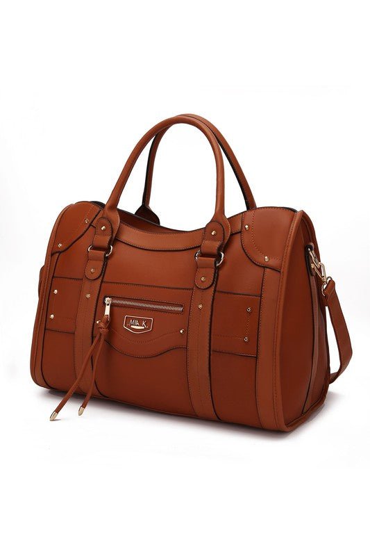 MKF Collection Patricia Vegan Leather Duffle Bag - S. M. & Co. Duffle Bag