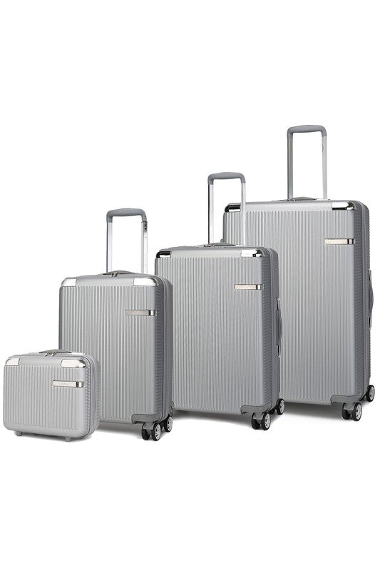 MKF Collection Tulum 4-piece luggage set by Mia K - S. M. & Co. Luggage Set