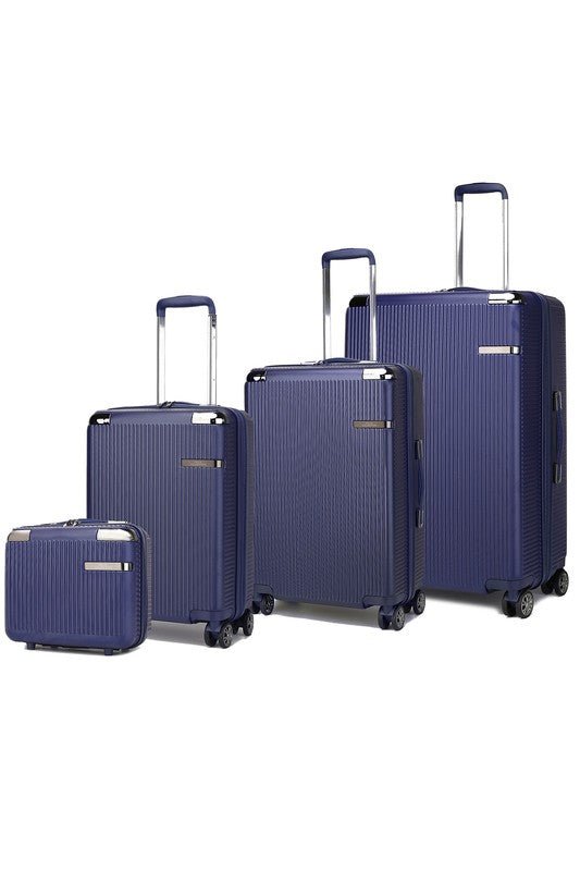 MKF Collection Tulum 4-piece luggage set by Mia K - S. M. & Co. Luggage Set