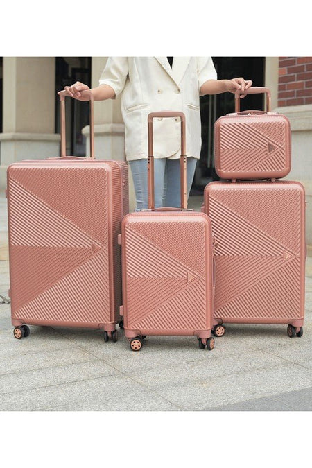 MKF Felicity Luggage Set by Mia K- 4-piece set - S. M. & Co. Luggage Set