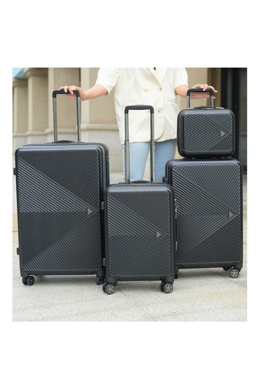 MKF Felicity Luggage Set by Mia K- 4-piece set - S. M. & Co. Luggage Set