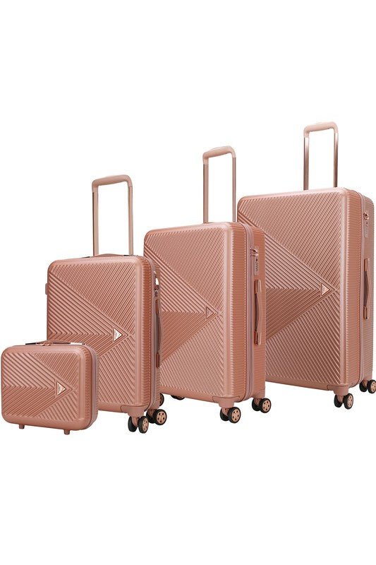 MKF Felicity Luggage Set by Mia K- 4-piece set - S. M. & Co. Luggage Set