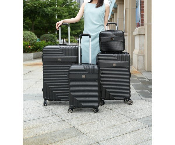 MKF Mykonos Luggage Set by Mia K- 4 pieces - S. M. & Co. Luggage Set