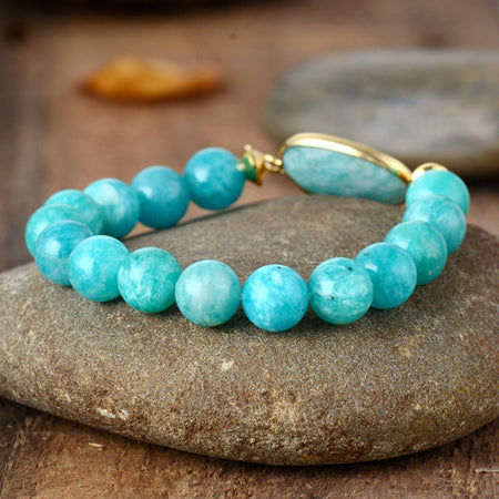 Natural Stone Beaded Bracelet - AnAs Market