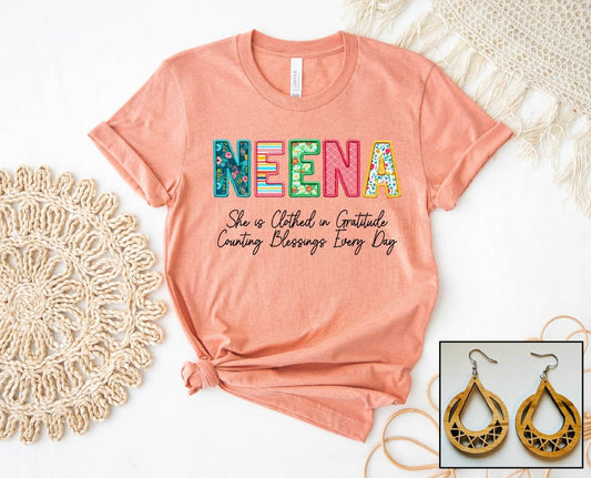 Neena - Floral Stitch - S. M. & Co.