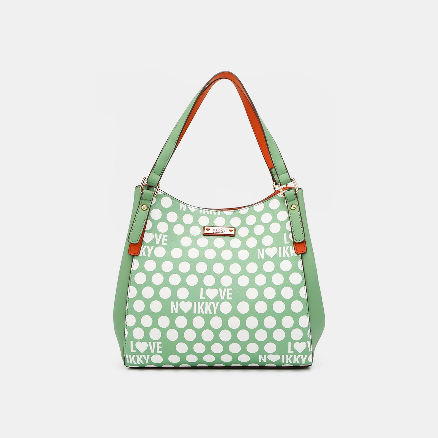 Nicole Lee USA Contrast Polka Dot Handbag - AnAs Market