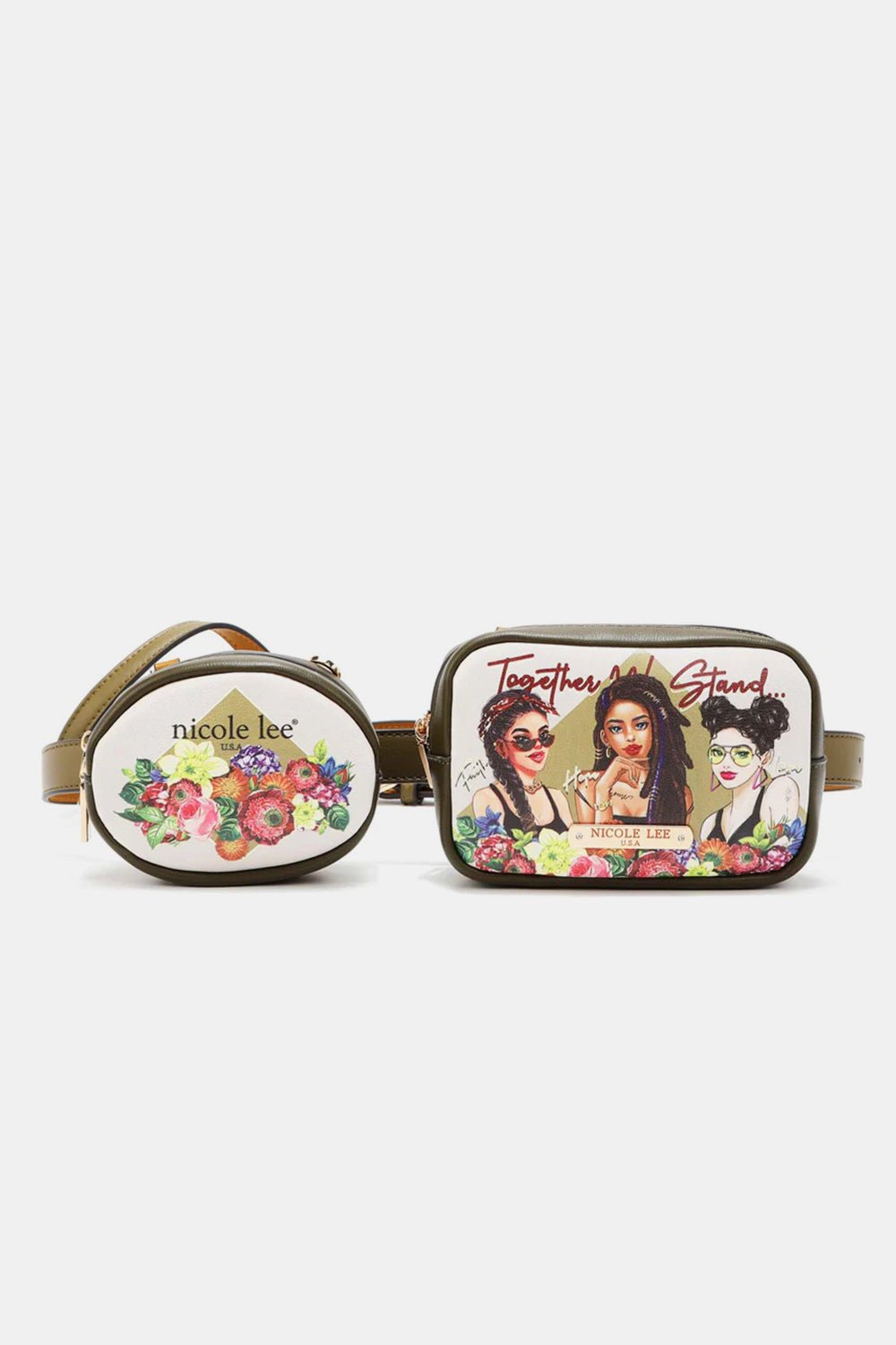 Nicole Lee USA Double Pouch Fanny Pack - AnAs Market