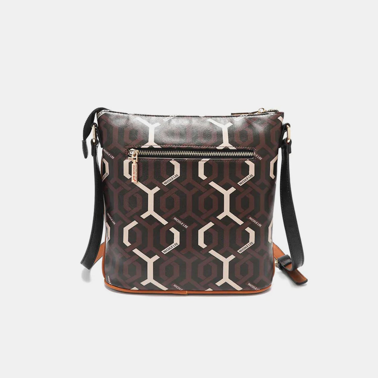 Nicole Lee USA Geometric Pattern Crossbody Bag - AnAs Market