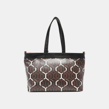 Nicole Lee USA Geometric Pattern Large Handbag - AnAs Market