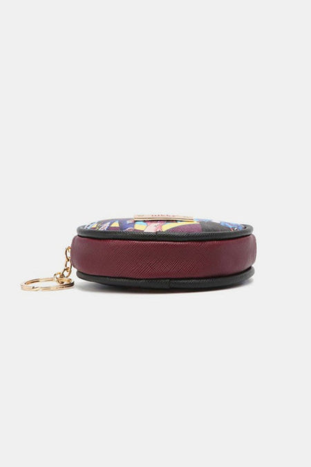 Nicole Lee USA Keychain Round Coin Purse - S. M. & Co.