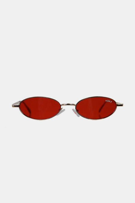 Nicole Lee USA Metal Frame Finley Oval Sunglasses - AnAs Market