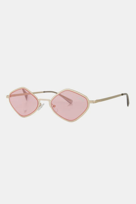 Nicole Lee USA Metal Frame Geometric Sunglasses - AnAs Market