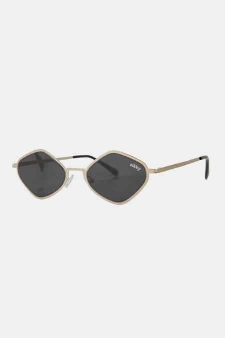 Nicole Lee USA Metal Frame Geometric Sunglasses - AnAs Market