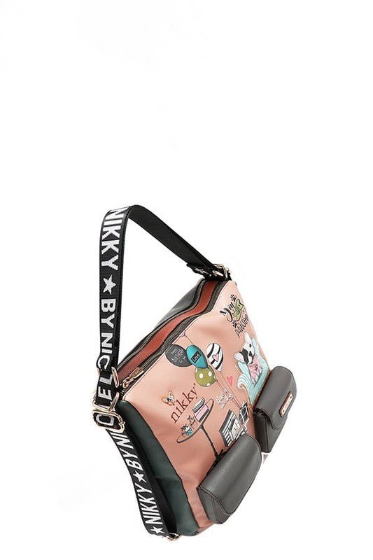 Nicole Lee USA Multifunction Adjustable Strap Eco - Leather Backpack - S. M. & Co.