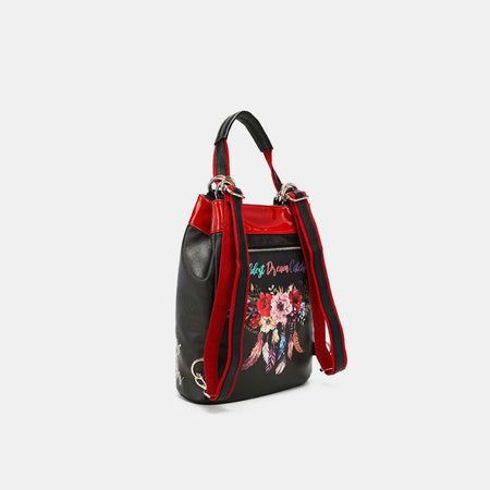 Nicole Lee USA Multifunctional Bucket Bag Backpack - S. M. & Co.