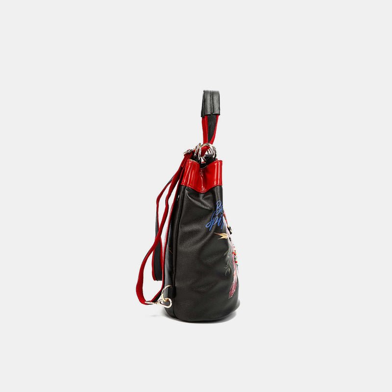 Nicole Lee USA Multifunctional Bucket Bag Backpack - S. M. & Co.