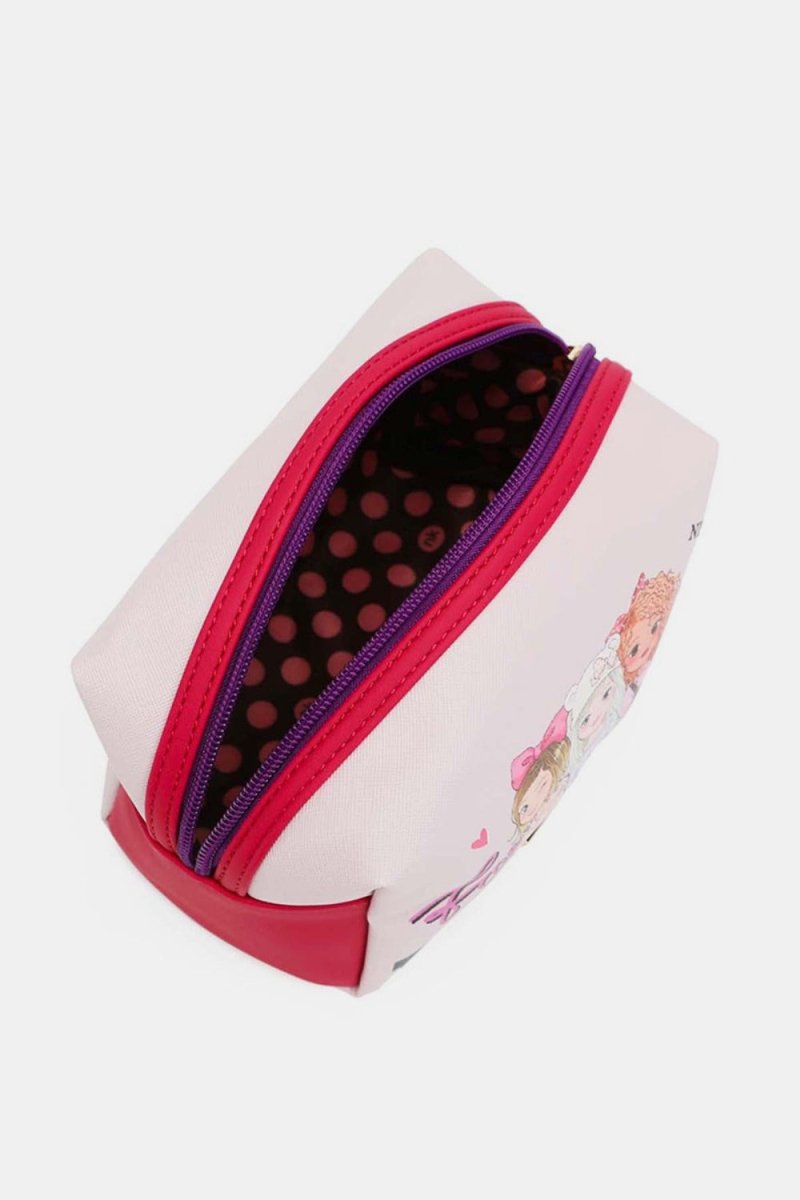 Nicole Lee USA Printed Extra Large Cosmetic Pouch - S. M. & Co.