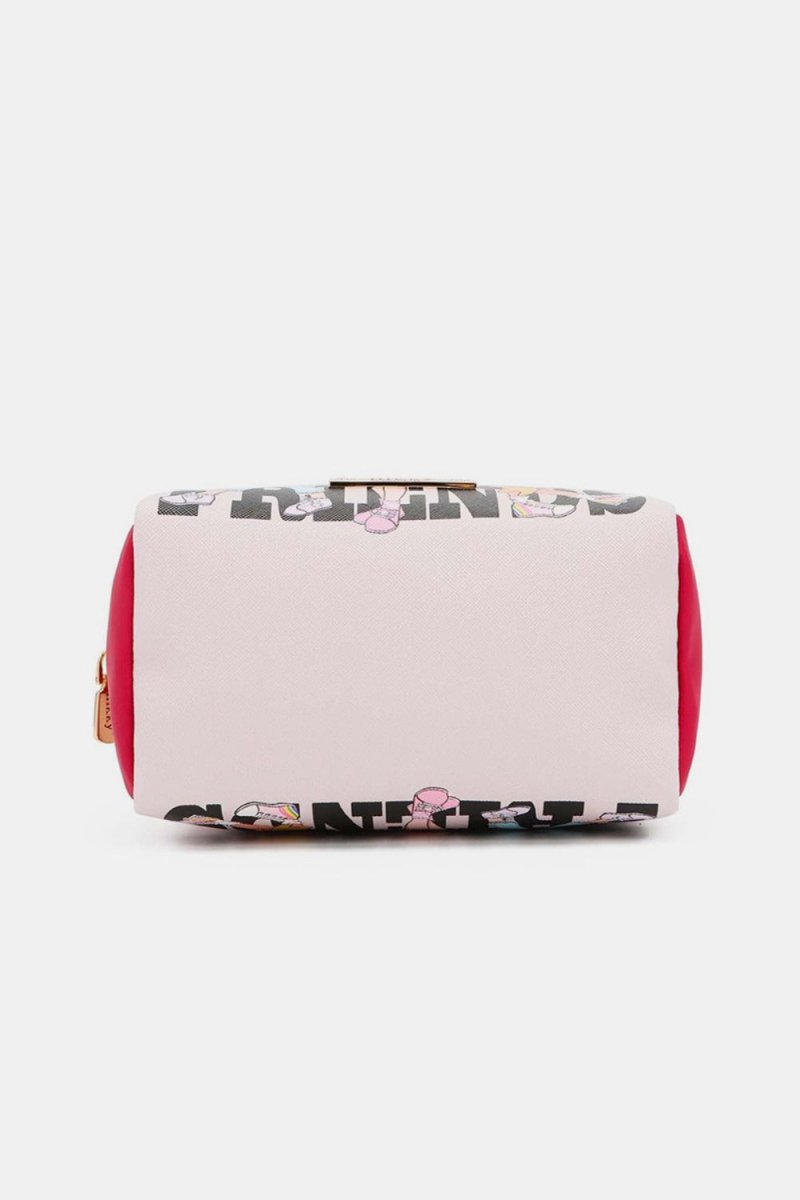 Nicole Lee USA Printed Extra Large Cosmetic Pouch - S. M. & Co.