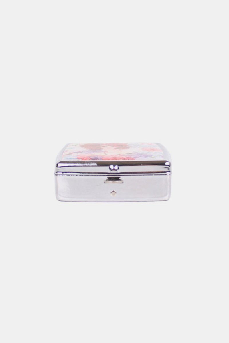 Nicole Lee USA Printed Metallic Square Pill Case - S. M. & Co.