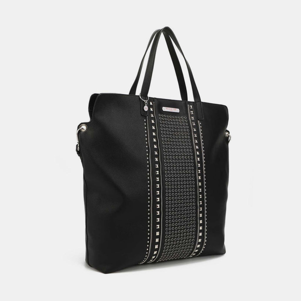 Nicole Lee USA Studded Large Tote Bag - S. M. & Co.