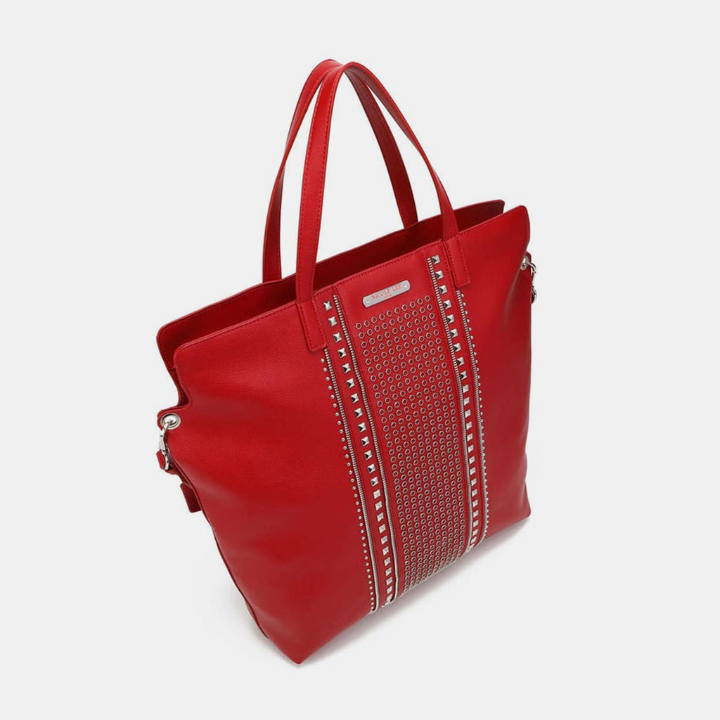 Nicole Lee USA Studded Large Tote Bag - S. M. & Co.