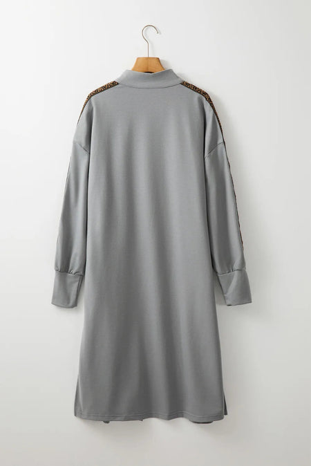 Open Front Long Sleeve Cover Up - S. M. & Co.