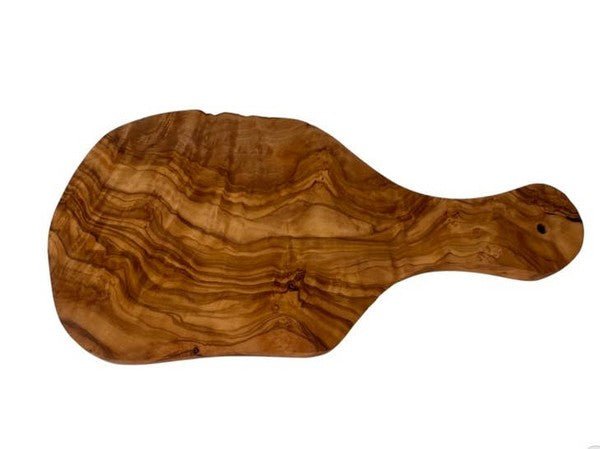 Original Olive Wood Cutting Board with Handle - S. M. & Co.