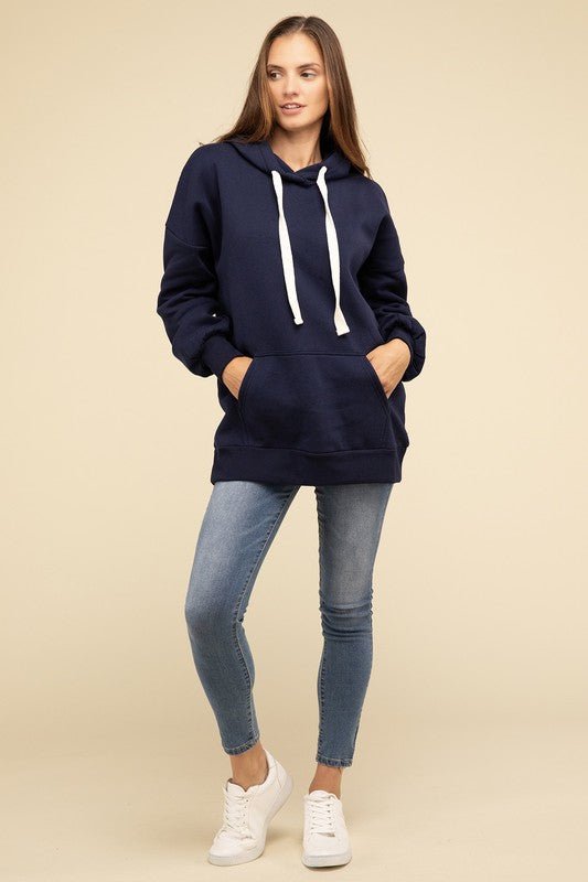 Oversized Hoodie Longline Sweatshirt - S. M. & Co.