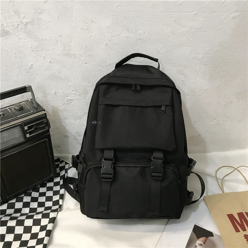 Oxford Cloth Adjustable Straps Backpack Bag - S. M. & Co.