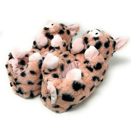 Pig Belly Hugs - Kids' Cute Plush Animal Slippers - S. M. & Co.