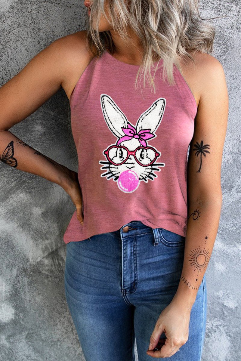 Pink Easter Rabbit Vest - S. M. & Co.