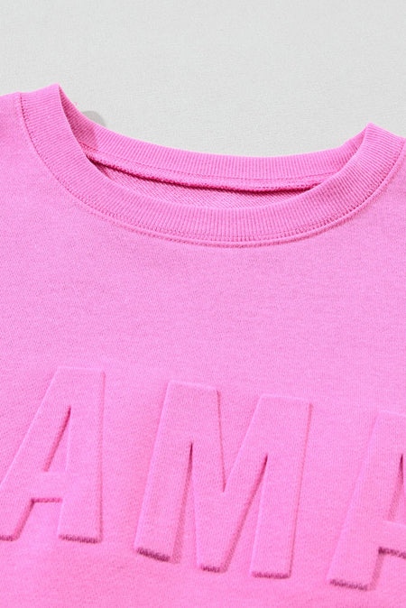 Pink MAMA Sweatshirt - S. M. & Co.