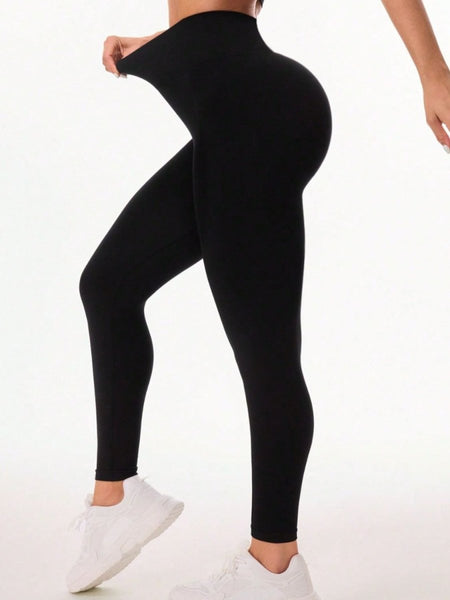 Pocketed High Waist Active Leggings - S. M. & Co.