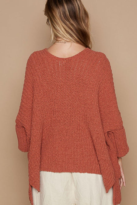 POL Open Front Sweater Cardigan with Pockets - S. M. & Co.