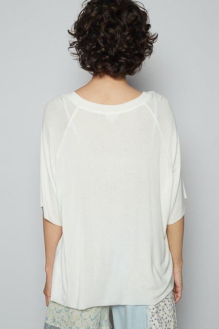 POL Round Neck Half Sleeve T-Shirt - S. M. & Co.