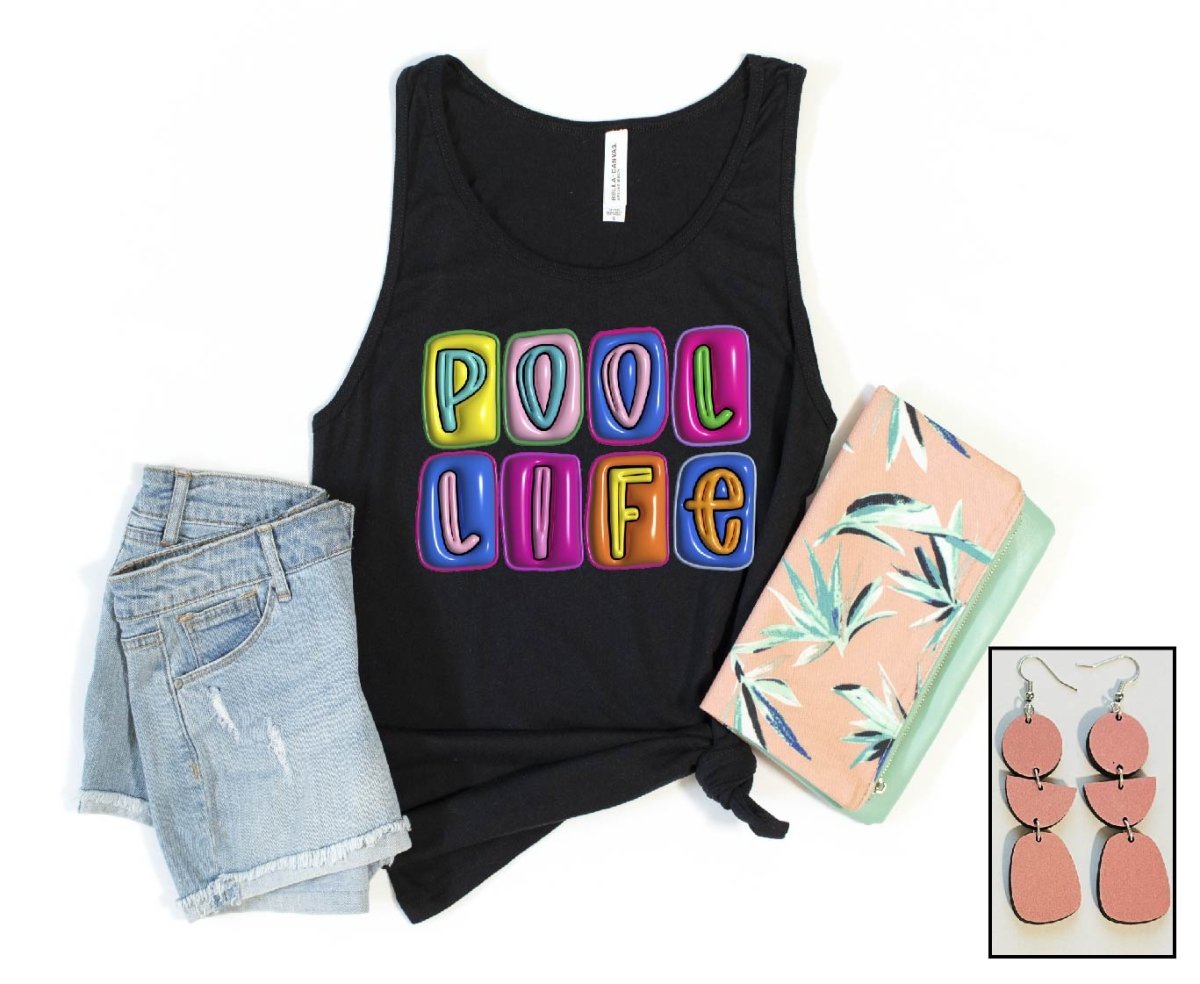 Pool Life - Puff Look (Tank) - S. M. & Co.