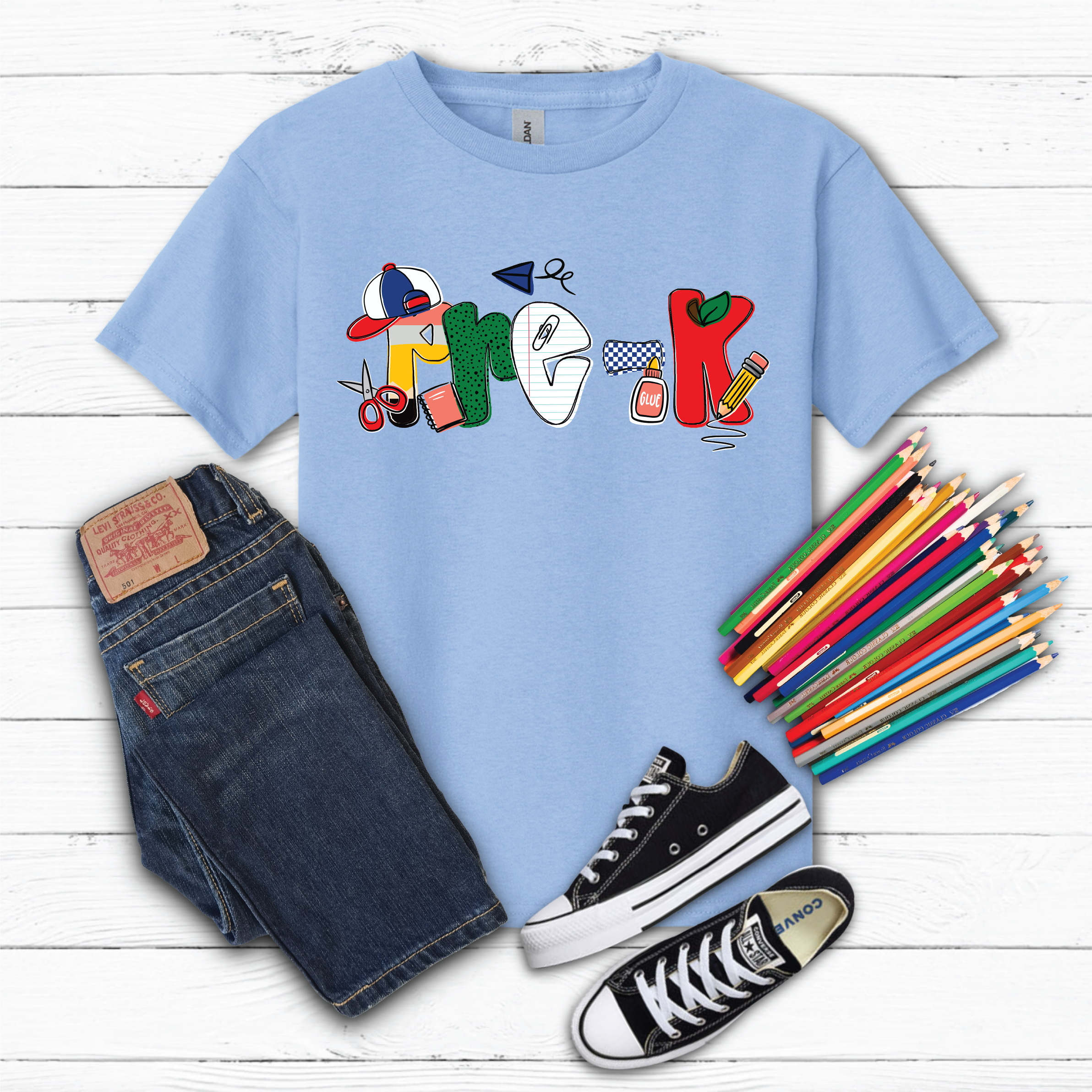 Boys Pre-K Grade Graphic Tee