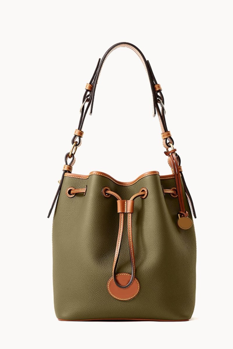 PU Drawstring Bucket Bag - S. M. & Co.